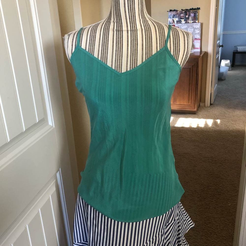 Jcrew Drapy Washable silk charmeuse camisole top size XXS